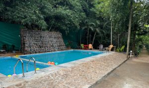 Swimming Pool With Kid's Pool Area